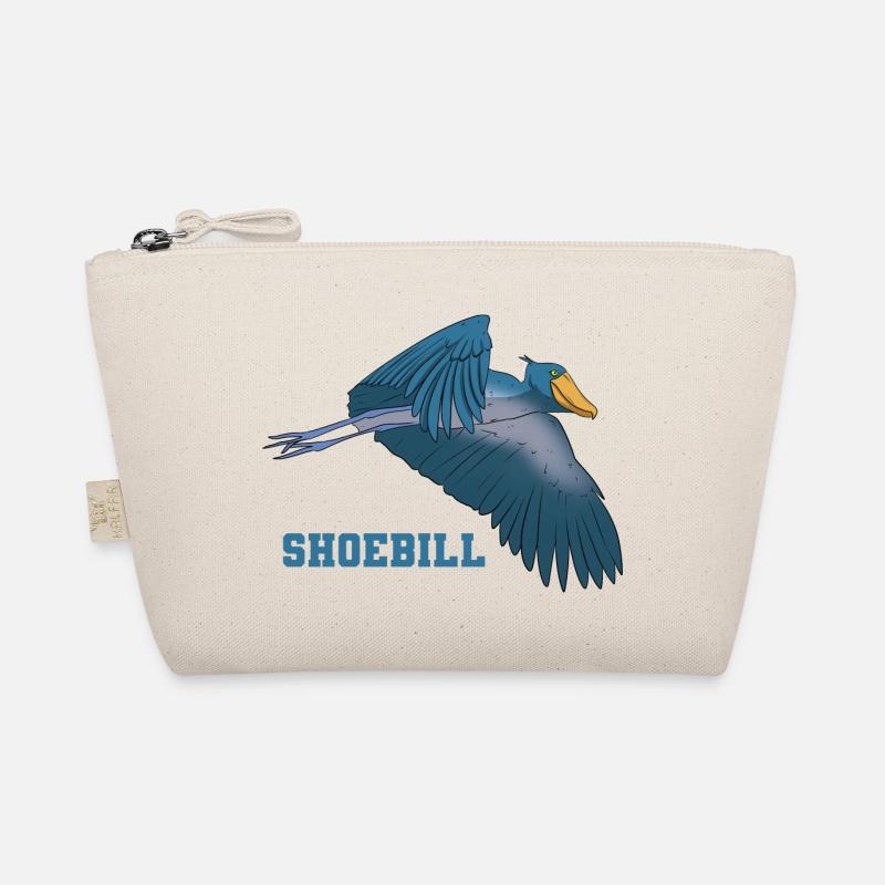 Shoebill Bird Ornithologist Forest I Gift Organic Pouch