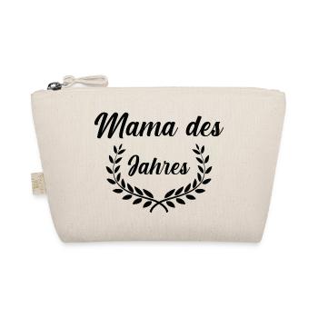Mutter Spruch Geschenk Mama Muttertag - Bio-Täschchen - Natur - Vorne