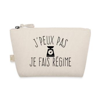 J'peux pas je fais régime  - Trousse biologique - nature - Devant