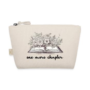 One More Chapter Book With Flowers - Organic Pouch - nature - Front