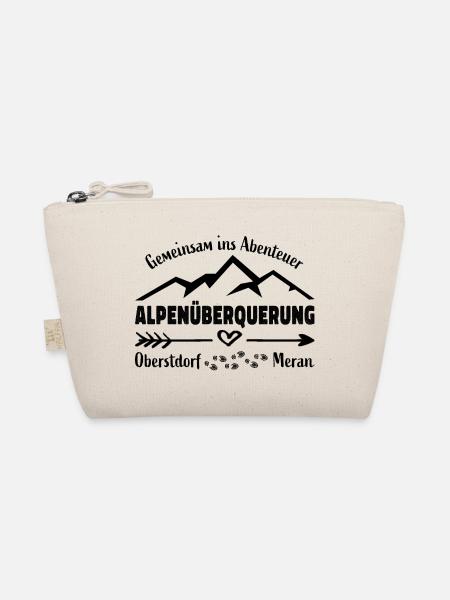 Alpenüberquerung E5 - Gemeinsam Abenteuer -Freunde - Bio-Täschchen - Natur