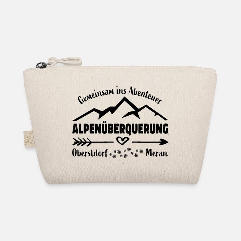 Alpenüberquerung E5 - Gemeinsam Abenteuer -Freunde Bio-Täschchen