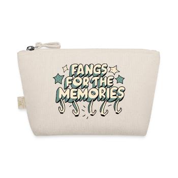 Fangs For The Memories - Organic Pouch - nature - Front