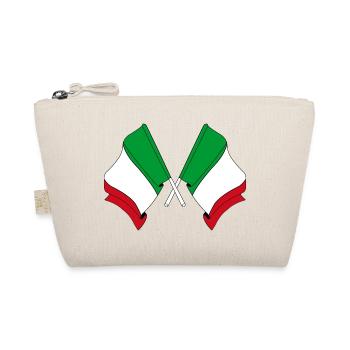 Drapeaux de l’Italie croisés - Trousse biologique - nature - Devant