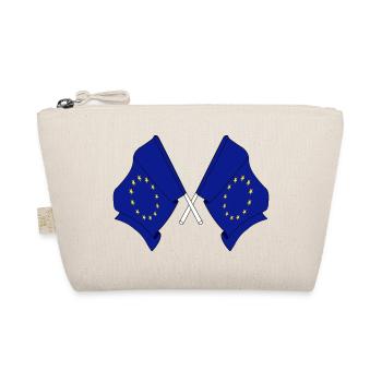 Deux drapeaux de l’Union européenne - Trousse biologique - nature - Devant