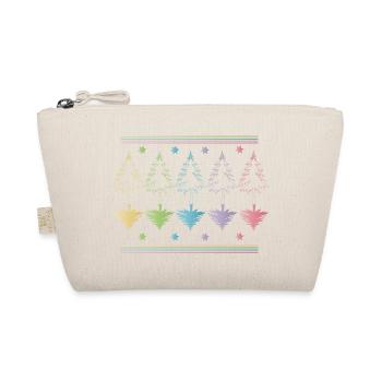 Christmas Tree, Christmas Tree or Christmas Tree Outlines - Organic Pouch - nature - Front
