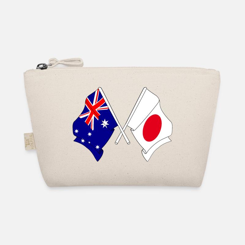 Drapeau de l’Australie et drapeau du Japon Trousse biologique