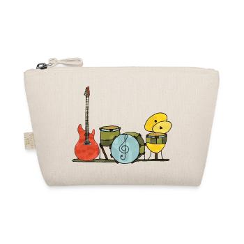 Musikinstrumente - Bio-Täschchen - Natur - Vorne