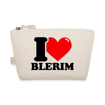 J'adore le prénom blerim - Trousse biologique - nature - Devant