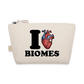 I love biomes - Organic Pouch - nature - Front
