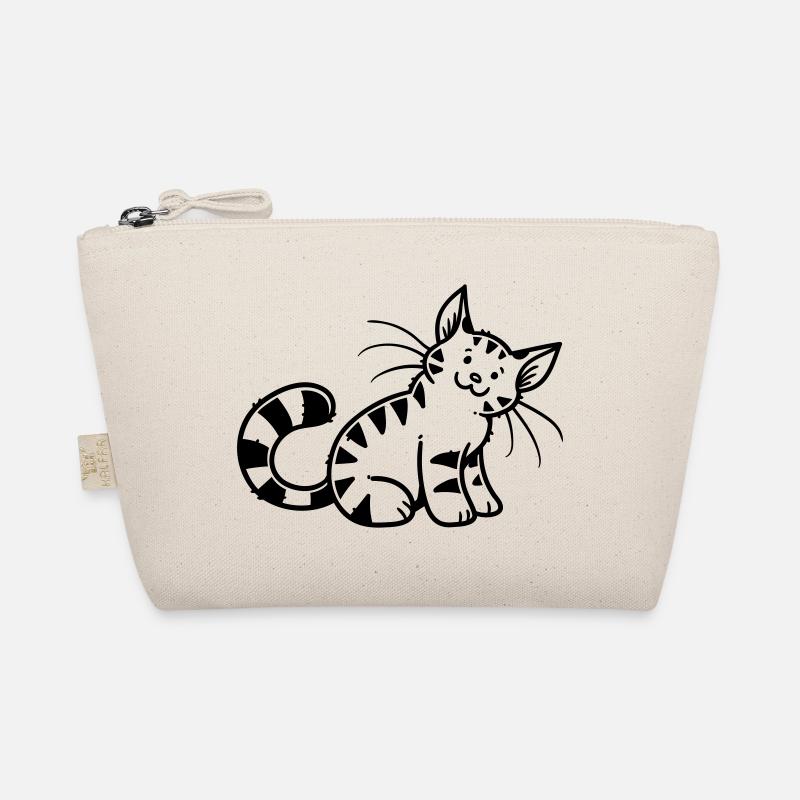 Cartoon Kitten Bio-Täschchen