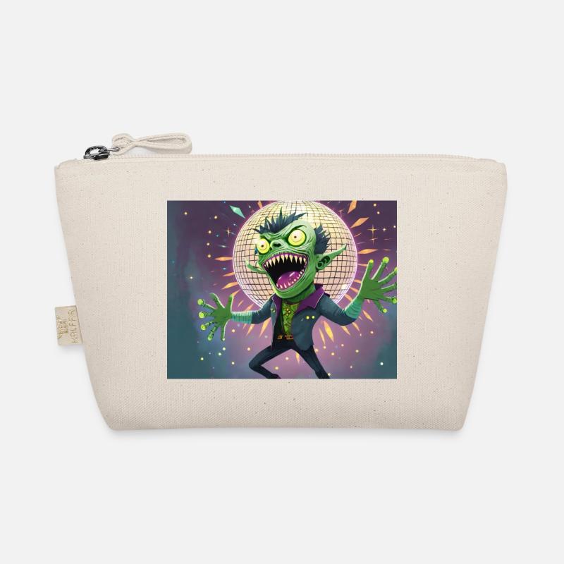 Drunkenstein’s Monster Halloween funny pun Organic Pouch