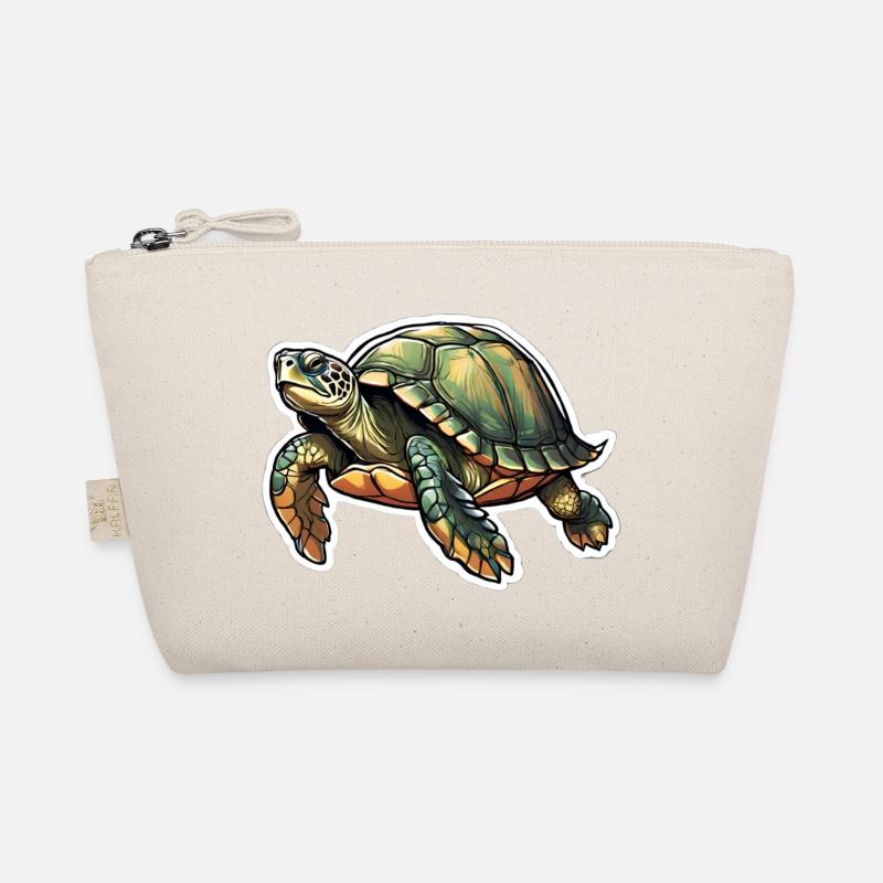 Lebendige Meeres-Schildkröte Bio-Täschchen