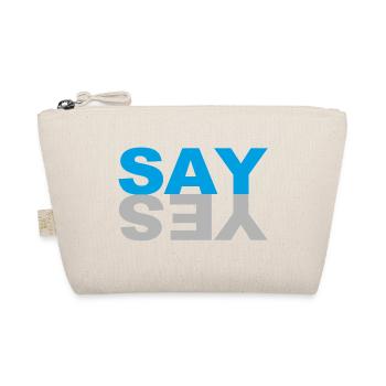 SAY YES - Bio-Täschchen - Natur - Vorne