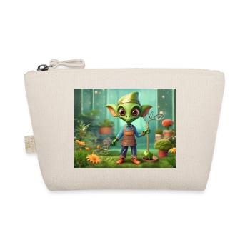 mignon petit vertjardin de travail extraterrestre vintage - Trousse biologique - nature - Devant