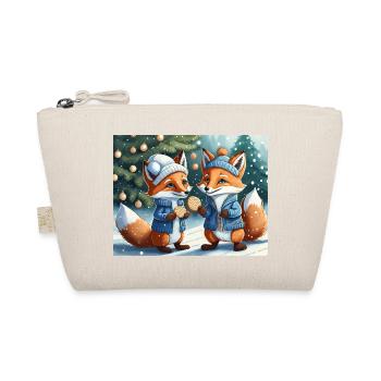 cute little fiend fox everyday life – cookies - Organic Pouch - nature - Front