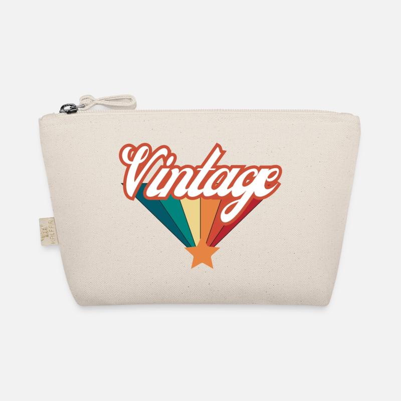 Vintage - Retro Geschenkidee Bio-Täschchen