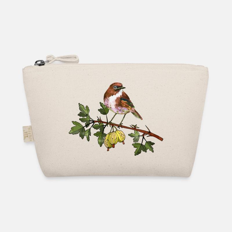 Bunter Vogel Bio-Täschchen