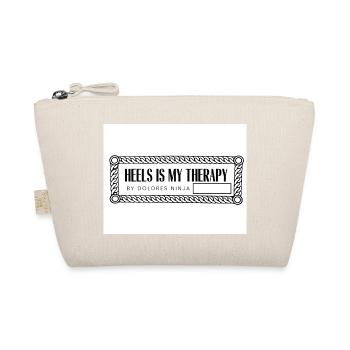 MY THERAPHY SHIRTS RECHTECKIG Seite 0002 - Bio-Täschchen - Natur - Vorne