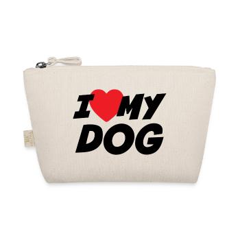 J’aime mon chien - Trousse biologique - nature - Devant