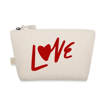 Love - Organic Pouch - nature - Front