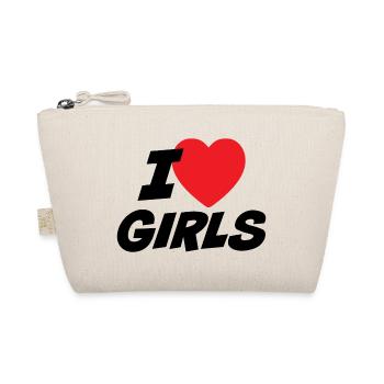 J’aime les filles - Trousse biologique - nature - Devant