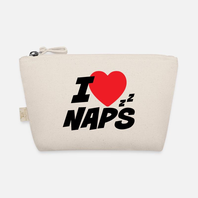 Ich liebe Nickerchen Bio-Täschchen