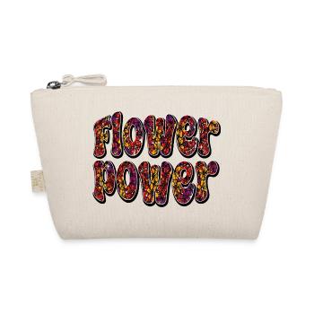 Flower power - Organic Pouch - nature - Front