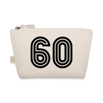 60. 60 ANS. 60e ANNIVERSAIRE. ANNIVERSAIRE 60 ANS. - Trousse biologique - nature - Devant