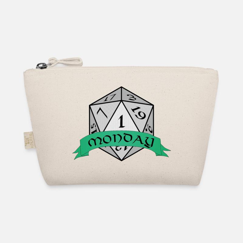 Monday Dice Emblem Organic Pouch