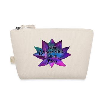 Chaque rêve commence par une idée – la fleur de lotus - Trousse biologique - nature - Devant