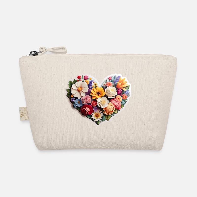 Mode & plus « Coeur avec des fleurs » 💐❤ Trousse biologique