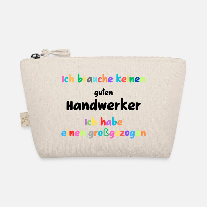 Better Raised Than Dedicated, Craftsman - Organic Pouch - nature