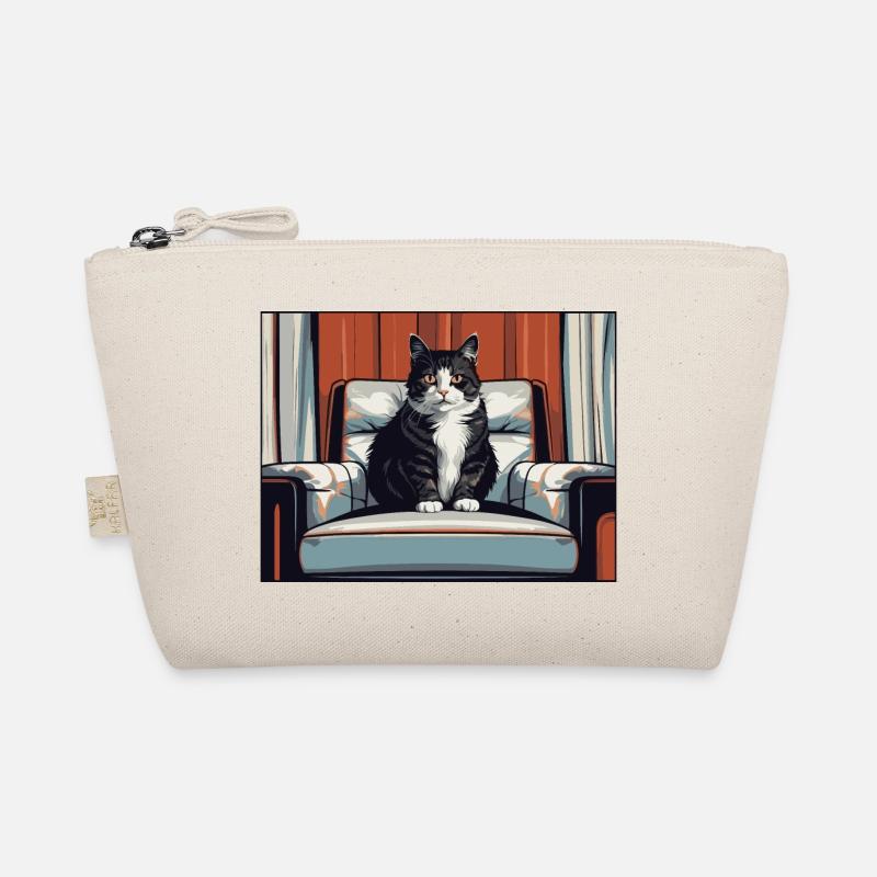 Chat sur fauteuil Trousse biologique