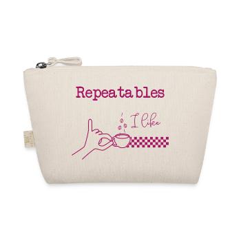 Coffee love "repeatable" - Organic Pouch - nature - Front