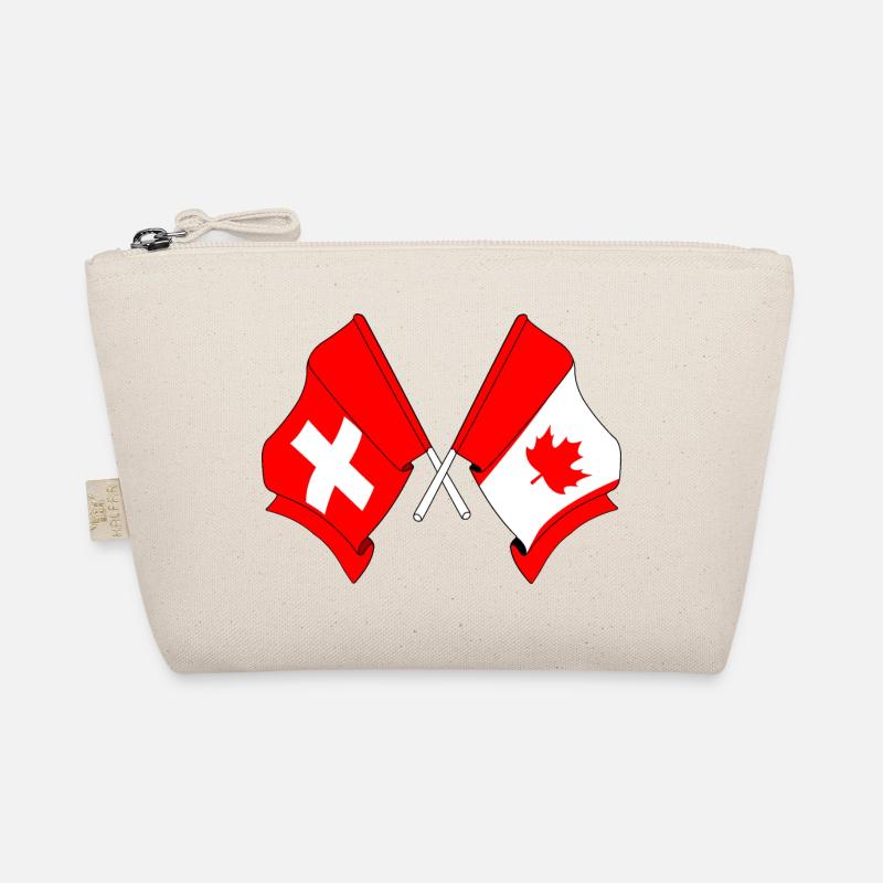 Drapeau de la Suisse et drapeau du Canada Trousse biologique