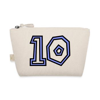 10. 10 YEARS. 10th ANNIVERSARY. 10 YEAR ANNIVERSARY. - Organic Pouch - nature - Front