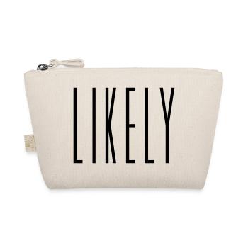 Likely – Typo T-Shirt - Bio-Täschchen - Natur - Vorne