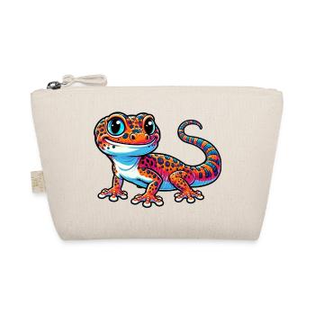 Gecko - Organic Pouch - nature - Front