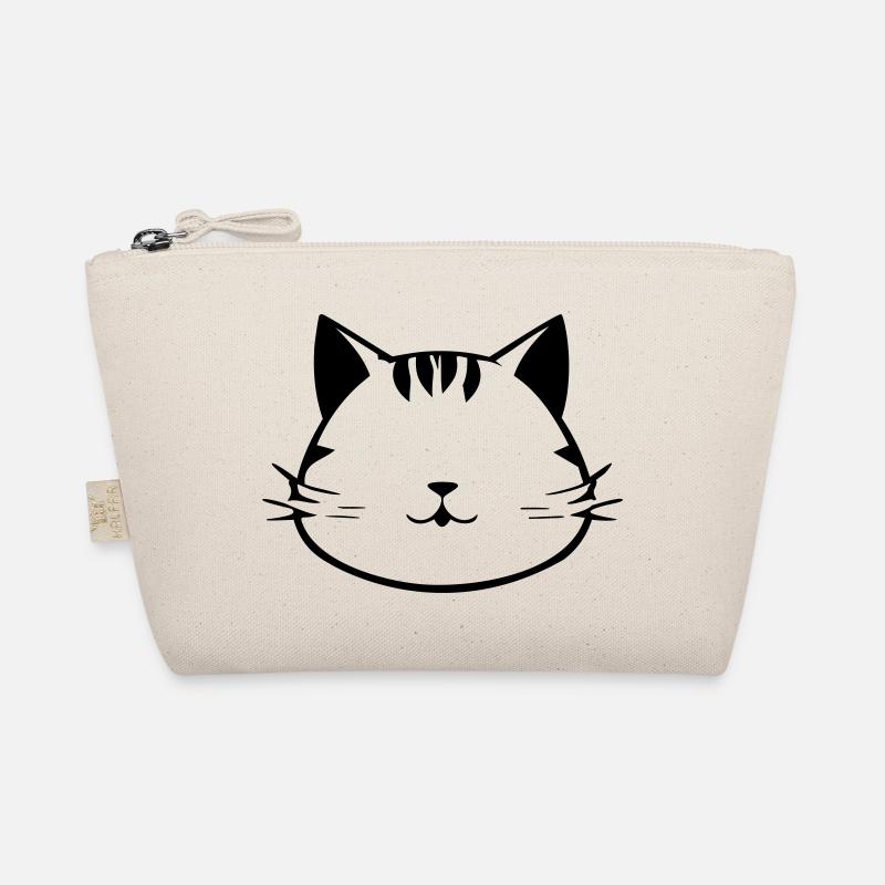 Cat - Bio-Täschchen - Natur
