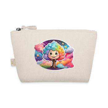Fashion & more "Zuckerwattenbaum"🍭🌳 - Bio-Täschchen - Natur - Vorne