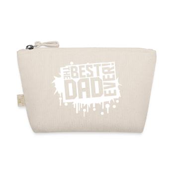 The Best Dad Ever Cool Love - Organic Pouch - nature - Front