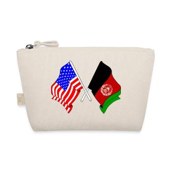 Flag USA flag Afghanistan - Organic Pouch - nature - Front