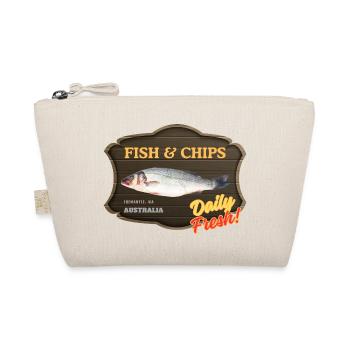 Fish and Chips, Daily Fresh - Bio-Täschchen - Natur - Vorne