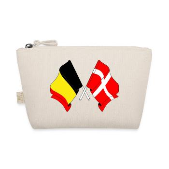 Flag of Belgium and flag of Denmark - Organic Pouch - nature - Front