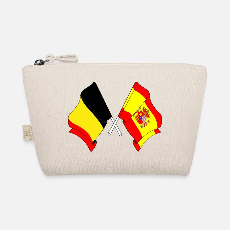 Drapeau Belgique, drapeau Espagne Trousse biologique