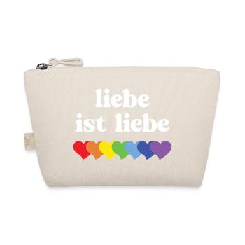 LGBT Pride Month - Liebe ist Liebe - Organic Pouch - nature - Front