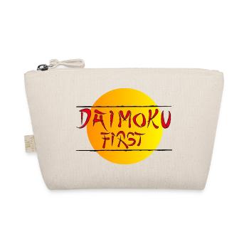 Daimoku First - Bio-Täschchen - Natur - Vorne