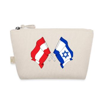 Drapeau Autriche, drapeau Israël - Trousse biologique - nature - Devant