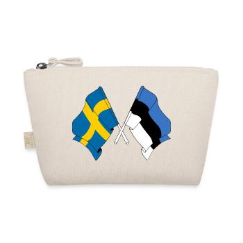 Drapeau Suède, drapeau Estonie - Trousse biologique - nature - Devant